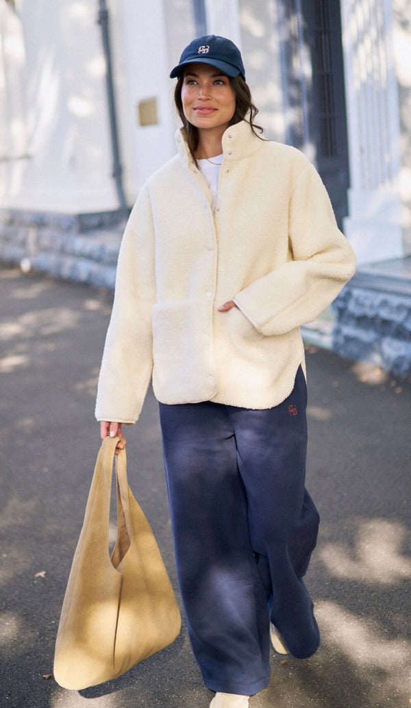 TEDDY JACKET | CREAM