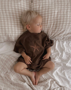 TERRY ROMPER | SEA STAR - Belle and Sun