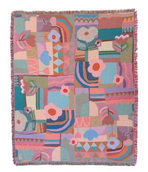 THE JADE TULIPS RUG