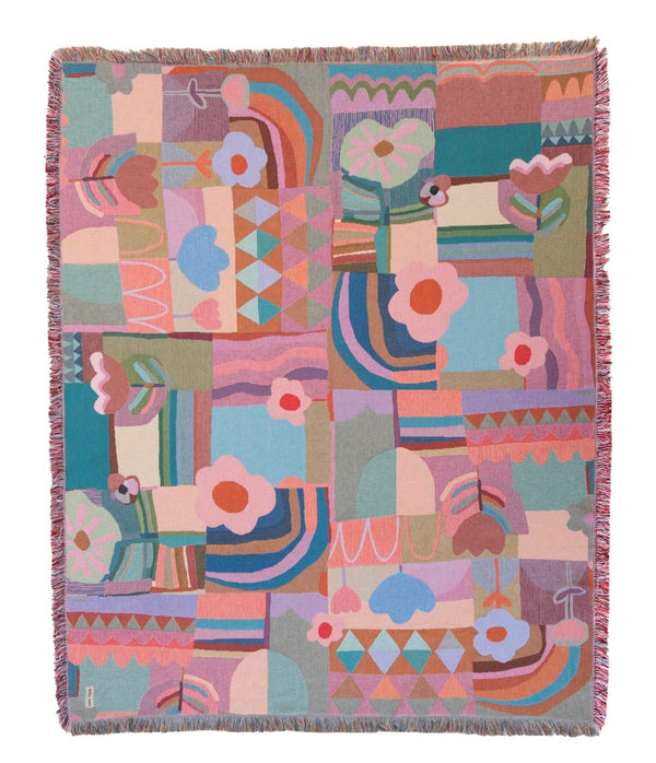 THE JADE TULIPS RUG