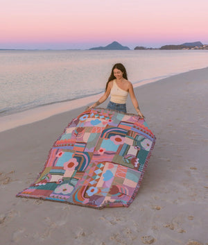 THE JADE TULIPS RUG