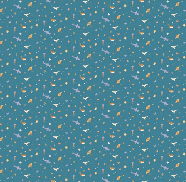 OCEAN CREATURES MUSLIN WRAP