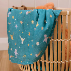 OCEAN CREATURES MUSLIN WRAP