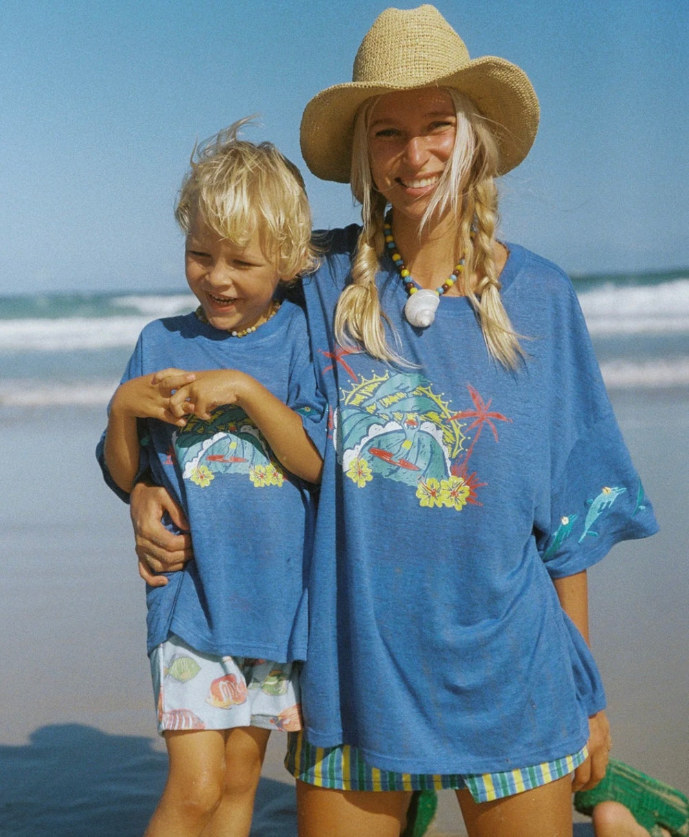 HEMP SURF TEE KIDS