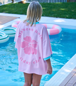 PINK + MINT RANCHO TEE
