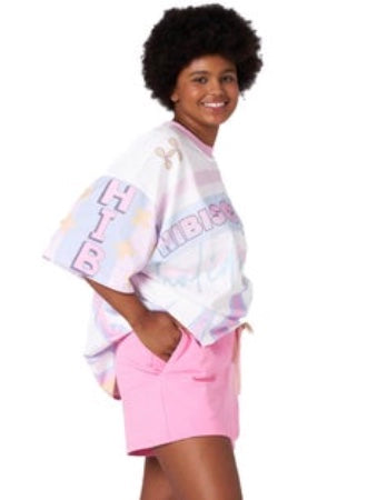 CANDY PINK ACID WASH SHORTS