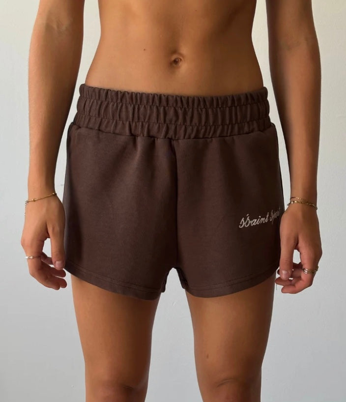SPORT TRACK SHORTS | BROWN