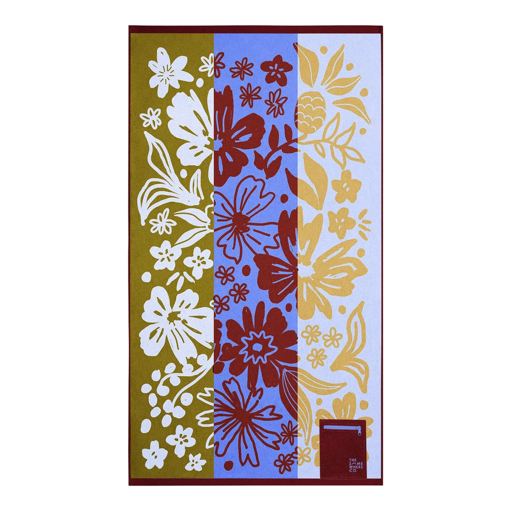 FLOR DEL SOL BEACH TOWEL