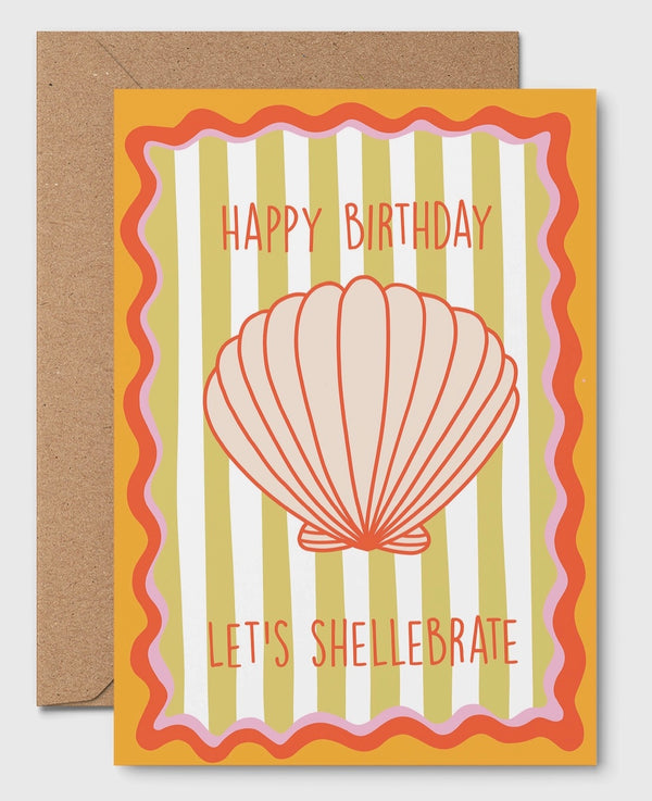 HAPPY BIRTHDAY LET'S SHELLEBRATE
