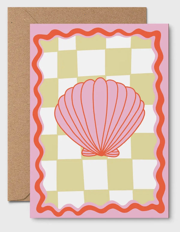 PINK WAVY SHELL