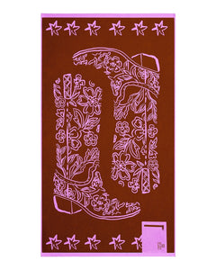 NOBODY'S DARLIN BEACH TOWEL