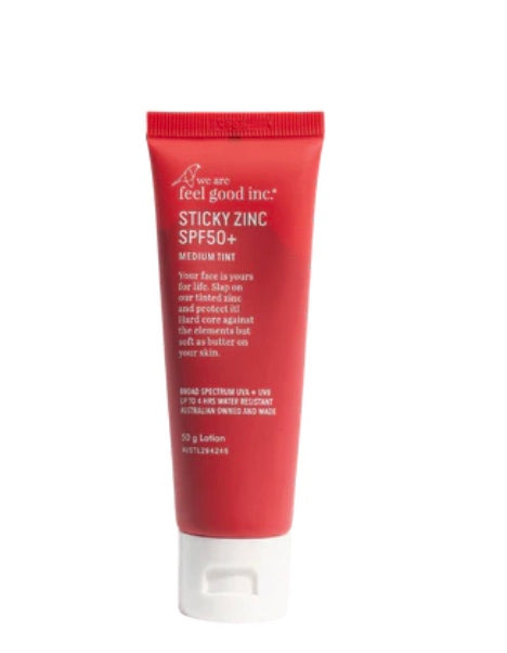 STICKY ZINC SPF50+ MEDIUM