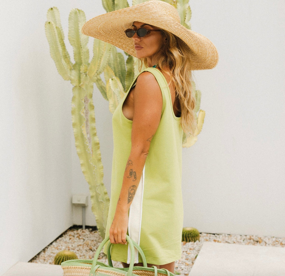 MARLI RETRO DRESS | WASABI