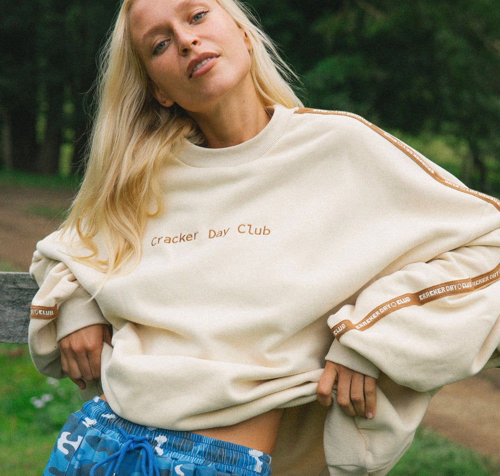 CLOUD RACER SWEATER | CREAM