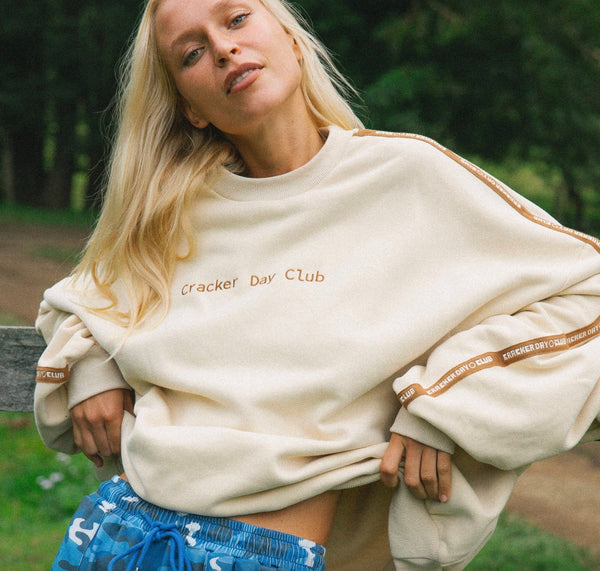 CLOUD RACER SWEATER | CREAM
