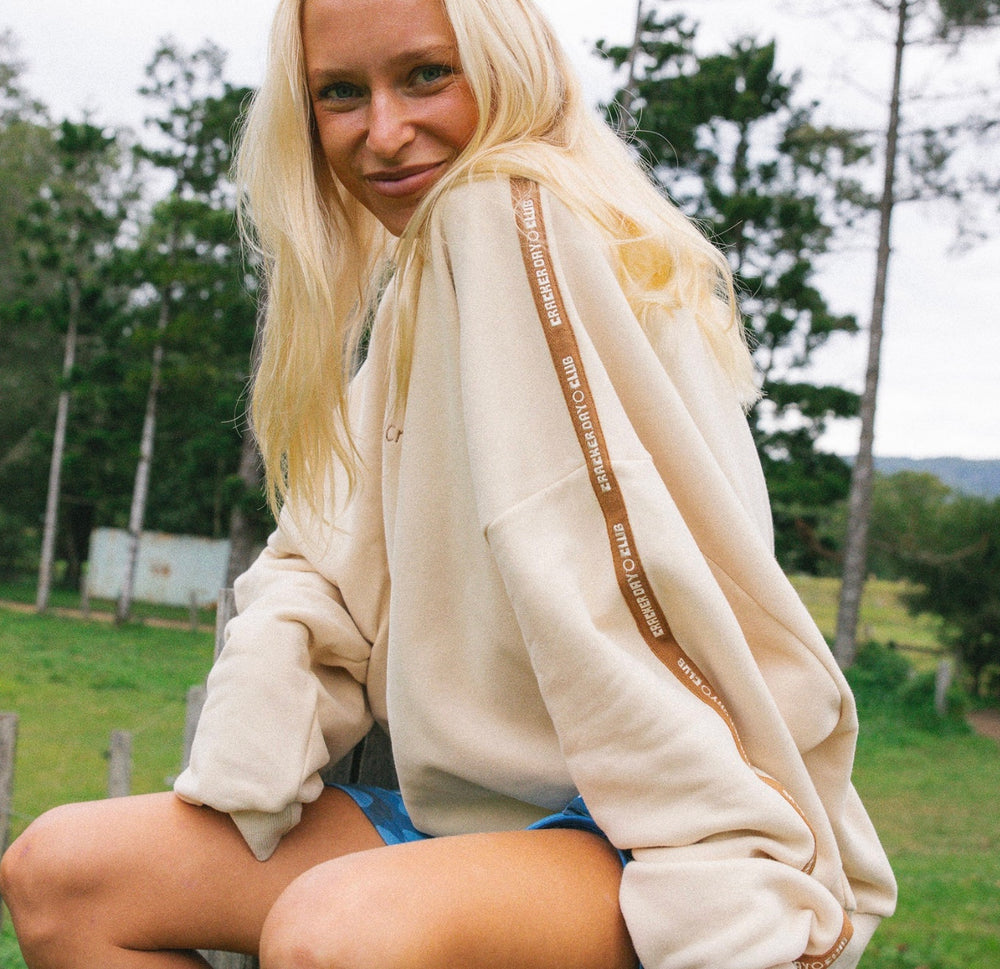 CLOUD RACER SWEATER | CREAM