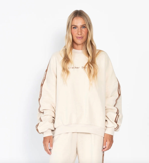 CLOUD RACER SWEATER | CREAM