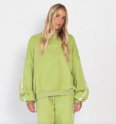 CLOUD RACER SWEATER | HONEYDEW