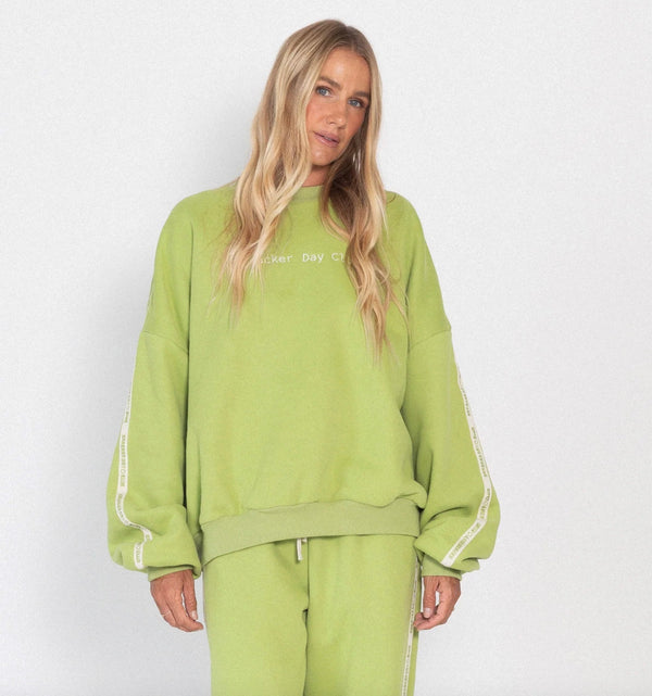 CLOUD RACER SWEATER | HONEYDEW