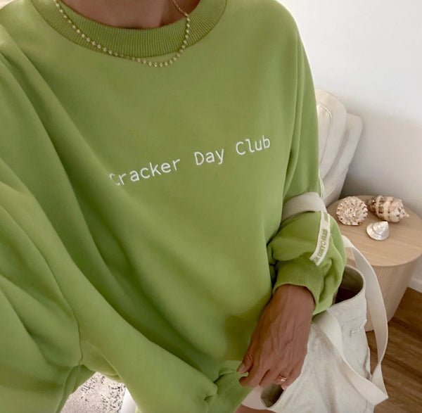 CLOUD RACER SWEATER | HONEYDEW