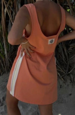 MARLI RETRO DRESS | ORANGE