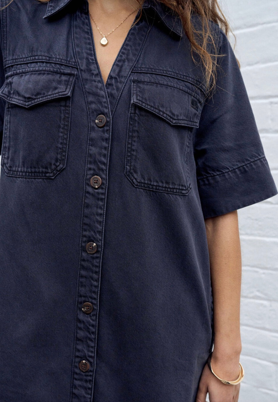 BONNIE RELAXED SHIRT DRESS