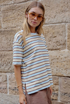 STEVIE SLOUCHY TEE | BUTTER