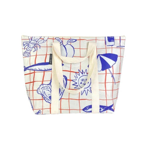 EVERYDAY ZIP TOTE BAG | EURO SUMMER