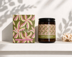 WILD BOTANICA | BERGAMONT, JASMINE  & PATCHOULI SOY CANDLE