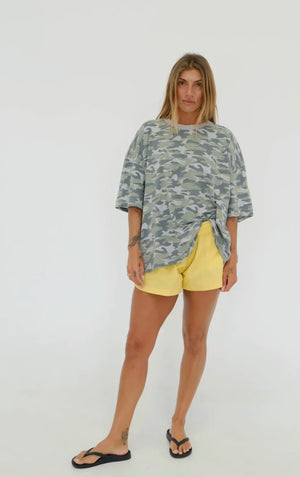 OVERSIZED TEE | CAMO STAR