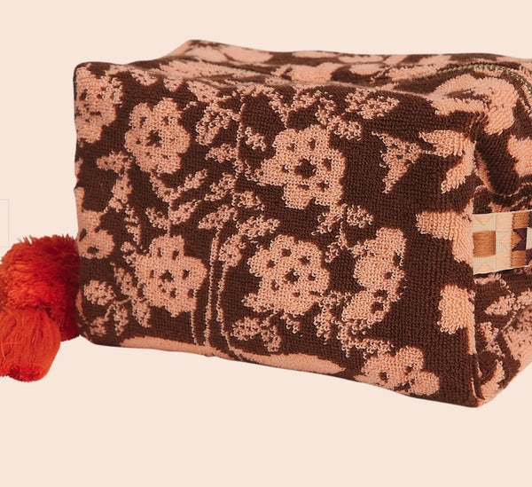 INDIANA TERRY POUCH | CARNELIAN