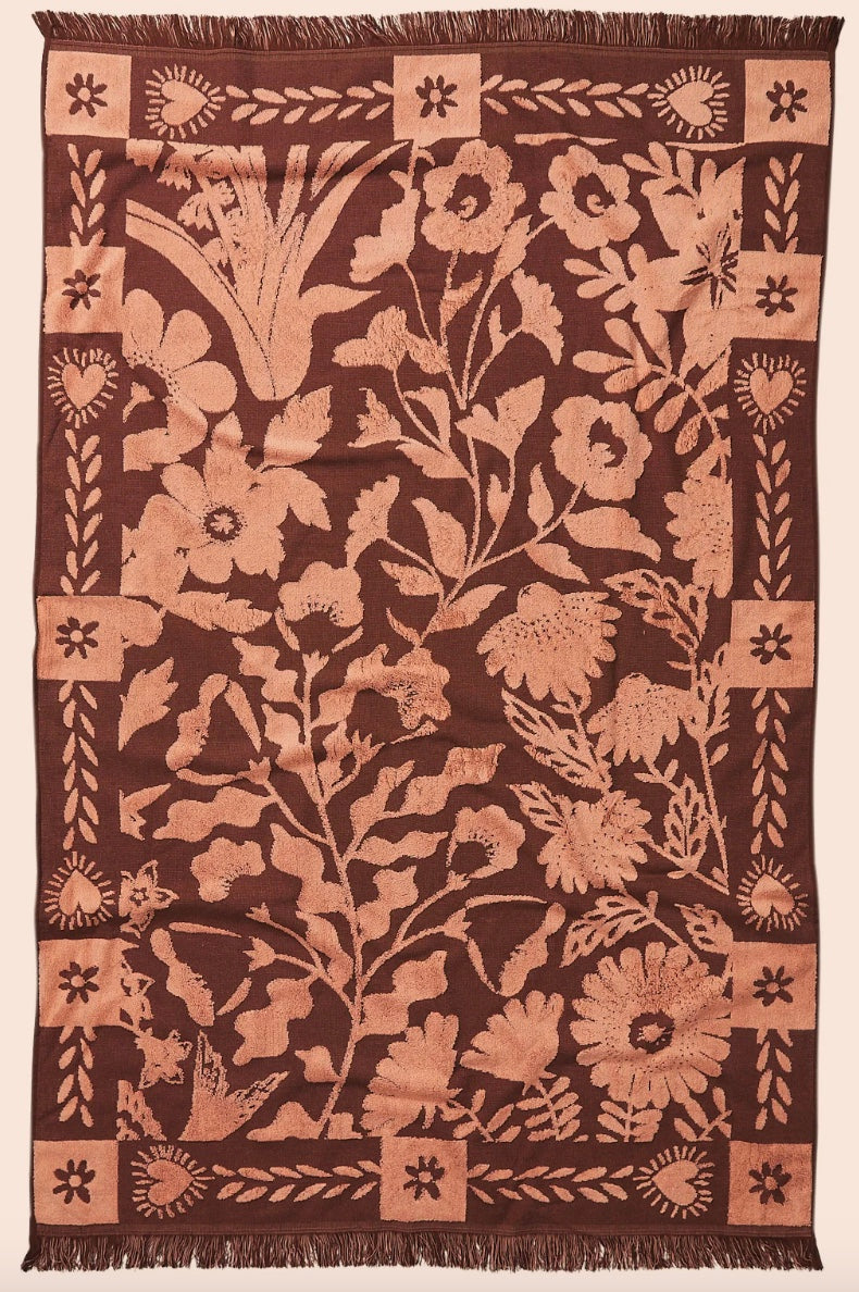 INDIANA BATH SHEET | CARNELIAN