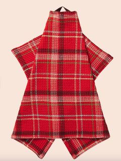 FRANCES WAFFLE TEA TOWEL | POPPY