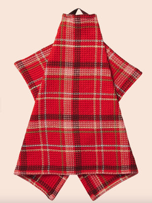 FRANCES WAFFLE TEA TOWEL | POPPY