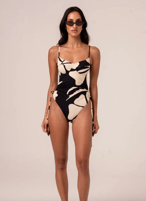 THIN STRAP UNDERWIRE ONE PEICE | BOTANICA