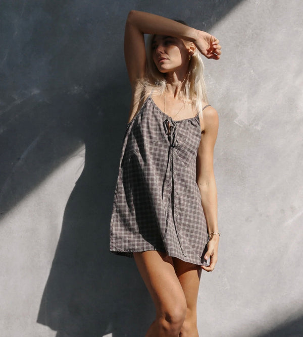 ARI DRESS | MAPLE GINGHAM