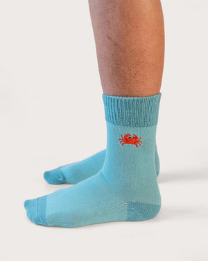 MUD CRAB FISH SOCKS I MEDIUM-LARGE