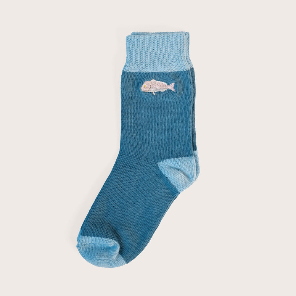 SNAPPER FISH SOCKS I MEDIUM-LARGE