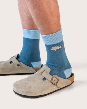 SNAPPER FISH SOCKS I MEDIUM-LARGE