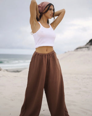 IVY PANT | CHOCOLATE