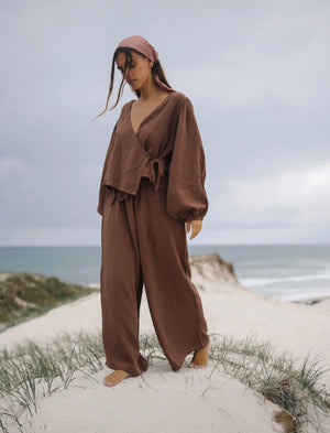 IVY PANT | CHOCOLATE