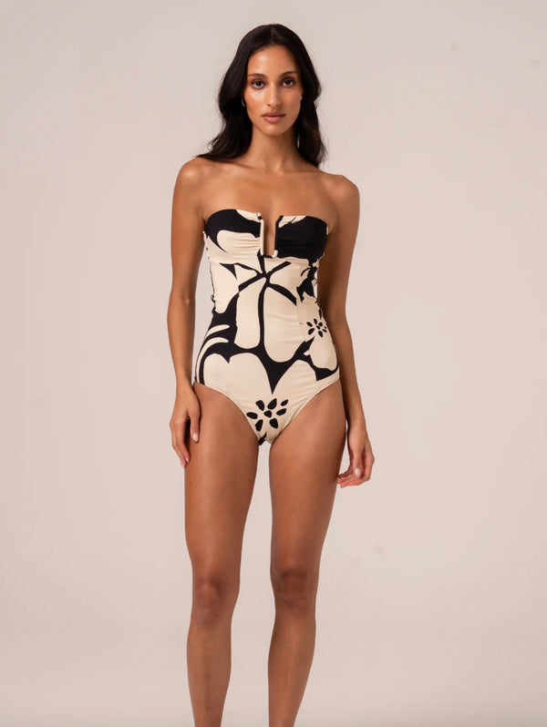 SCULPTED BANDEAU ONE PEICE | BOTANICA