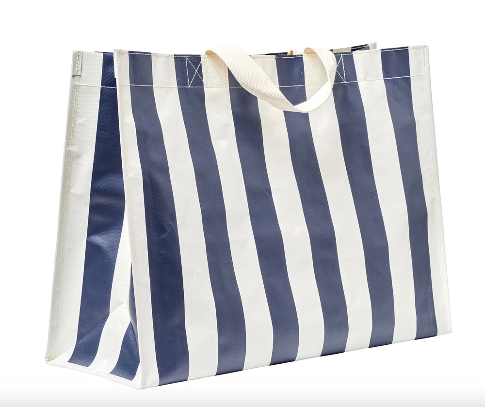 CARRYALL BEACH BAG I MARINE STRIPE