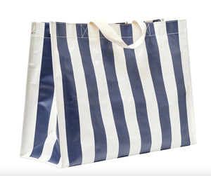 CARRYALL BEACH BAG I MARINE STRIPE