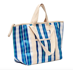COOLER TOTE | BLUE NEON