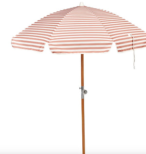 LUXE BEACH UMBRELLA | TIERRA CLAY