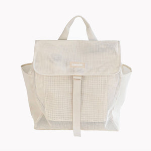 BEACH HAULER MESH BACKPACK | NEUTRAL