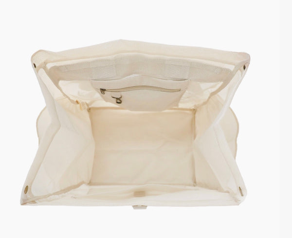 BEACH HAULER MESH BACKPACK | NEUTRAL