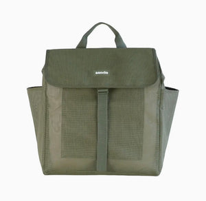 BEACH HAULER MESH BACKPACK | GREEN