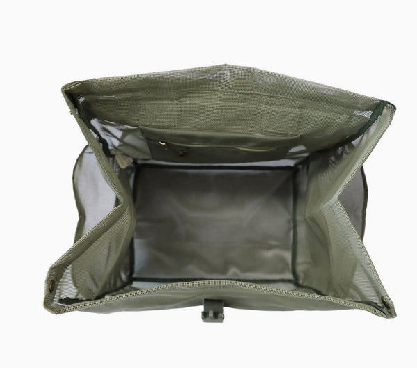 BEACH HAULER MESH BACKPACK | GREEN